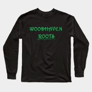 Green Woodhaven Roots Long Sleeve T-Shirt